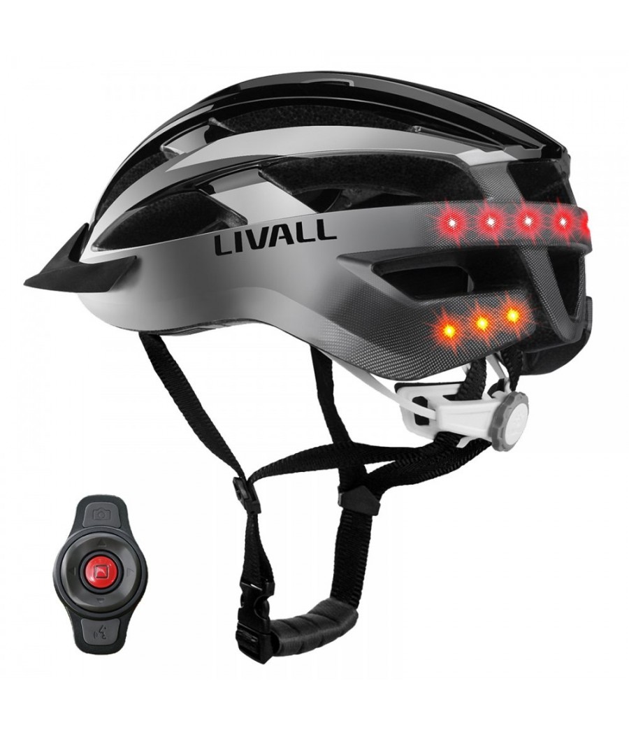 Livall MT1 Neo Kask Rowerowy Szary