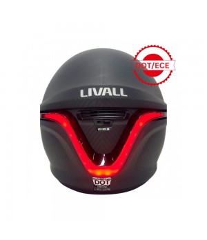 Livall MC1 Pro kask motocyklowy Bluetooth Intercom LED SOS