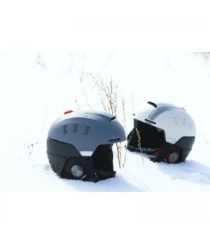 Livall RS1 Kask Narciarski Snowboardowy Szary - Bluetooth