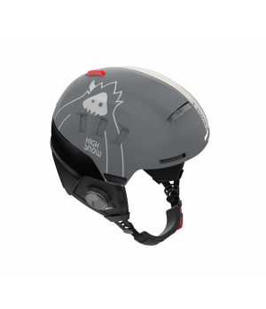 Livall RS1 High Snow - Kask Narciarski Snowboardowy Szary Bluetooth