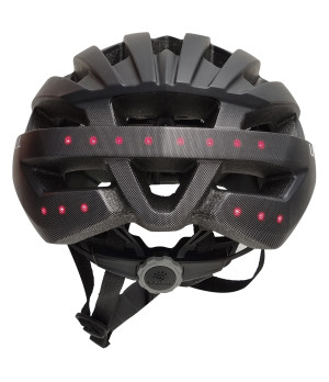 Kask rowerowy z LED