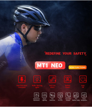 Livall MT1 Neo V2 kask rowerowy czarny