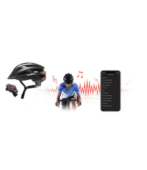 Kask rowerowy z audio Bluetooth