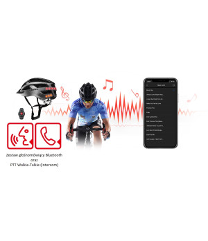 Livall MT1 Neo V2 kask rowerowy MTB Szary