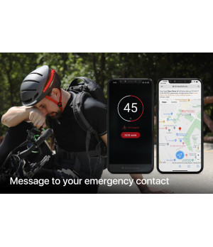 Livall EVO21 V2 Miejski Kask Rowerowy Biały