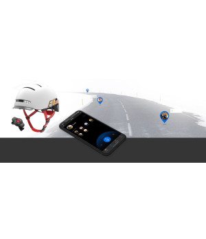 Livall BH51M NSO V2 Sound by JBL Kask Rowerowy Szary
