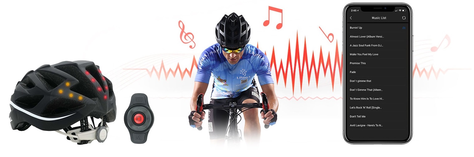 Zestaw audio Bluetooth Livall BH62 Neo